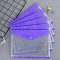 thumbnail image 1 of Tuvgenk Purple Plastic Storage Bags 6-Piece Set Durable 11-Hole Storage Bags Multifunction Practical for Home Use, 1 of 7