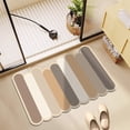 thumbnail image 1 of Tuvgenk Quick Dry Bathroom Rugs Non Slip Absorbent Bath Mat Tan Rectangle 1'X2' Small Shower Floor Mat, 1 of 6