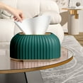 thumbnail image 1 of Tuvgenk Rectangular Plastic Facial Tissue Covers Army Green 8.8*4.3*5.2 In Tissue Box Home Decorative Gift Tissue Box for Friends, 1 of 8