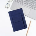 thumbnail image 1 of Tuvgenk Small Notebook A5 Blue Subject Notebook Lay-Flat Heavy-Duty Solid Color Travel Diary, 1 of 8
