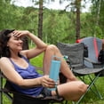 thumbnail image 1 of Tuvgenk Sports Insulated Water Bottle with Handle 16 Oz Stainless Steel Water Bottle Flask Leak Proof Reusable Sky Blue for Office Home Travel, 1 of 6