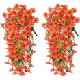 thumbnail image 1 of Tuvgenk Spring Garland Orange 2 pc Reusable Plastic Flower Garland Indoor and Outdoors for Decoration, 1 of 8
