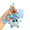 thumbnail image 1 of Tuvgenk Stuffed Animal Adorable Plush Keychain Mini portable Toy A Safe Backpack Charm Gift for Girls, 1 of 7