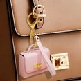 thumbnail image 1 of Tuvgenk Stylish Coin Purse Keychain Pouch, Mini Bag Charm for Women, 1 of 6