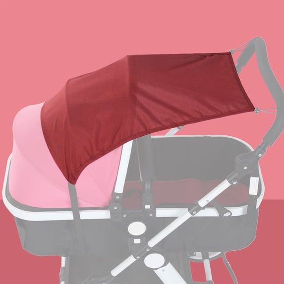 Tuvgenk Sun Protection Stroller Shade Cover 24x20x12 inch Waterproof Universal Visor Multi Functional for Travel Friendly Strollers