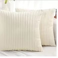 thumbnail image 1 of Tuvgenk Throw Pillow Covers Polyester Indoors 16x16 In Pillowcases Beige Solid Color Soft Basic for Patio, 1 of 5