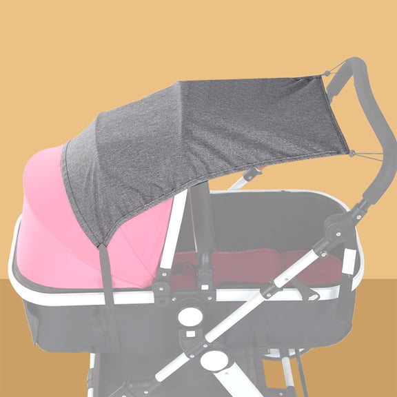 Tuvgenk UV Block Stroller Sunshade Extender 24x20x12 inch Rain Resistant Lightweight Cover Compact for Outdoor Stroller Accessory