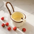 thumbnail image 1 of Tuvgenk Wall-Mounted Kitchen Fruit and Vegetable Basket, Hanging Sink Organizer with Drainage, Multipurpose Storage Caddy, 1 of 6