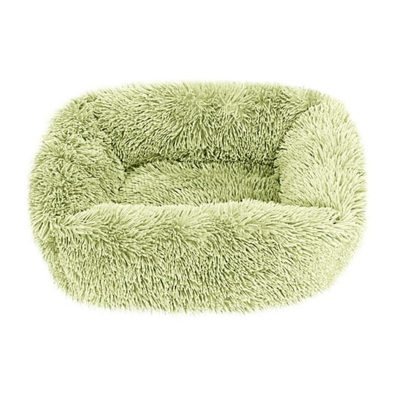 Tuvgenk Washable Dog Bed Soft Indoor Cozy Home Cat Bed Green Warm Pet Pad