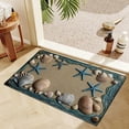 thumbnail image 1 of Tuvgenk Water Absorbing Bathroom Rugs Coastal Bathroom Mats Beachy Nonslip Quick Dry 16 X 24 in, 1 of 6