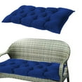 thumbnail image 1 of Tuvgenk Waterproof Outdoor Seat Cushions Navy Blue Non-Slip Porch Swing Bench Cushion Bench Pad Polyester Durable Thickened Rocking Chair Pad for Home, 1 of 7