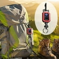 thumbnail image 1 of Tuvgenk carabiner keychain multitool Gift men keychain cool Red car Plastic key ring for friend, 1 of 7