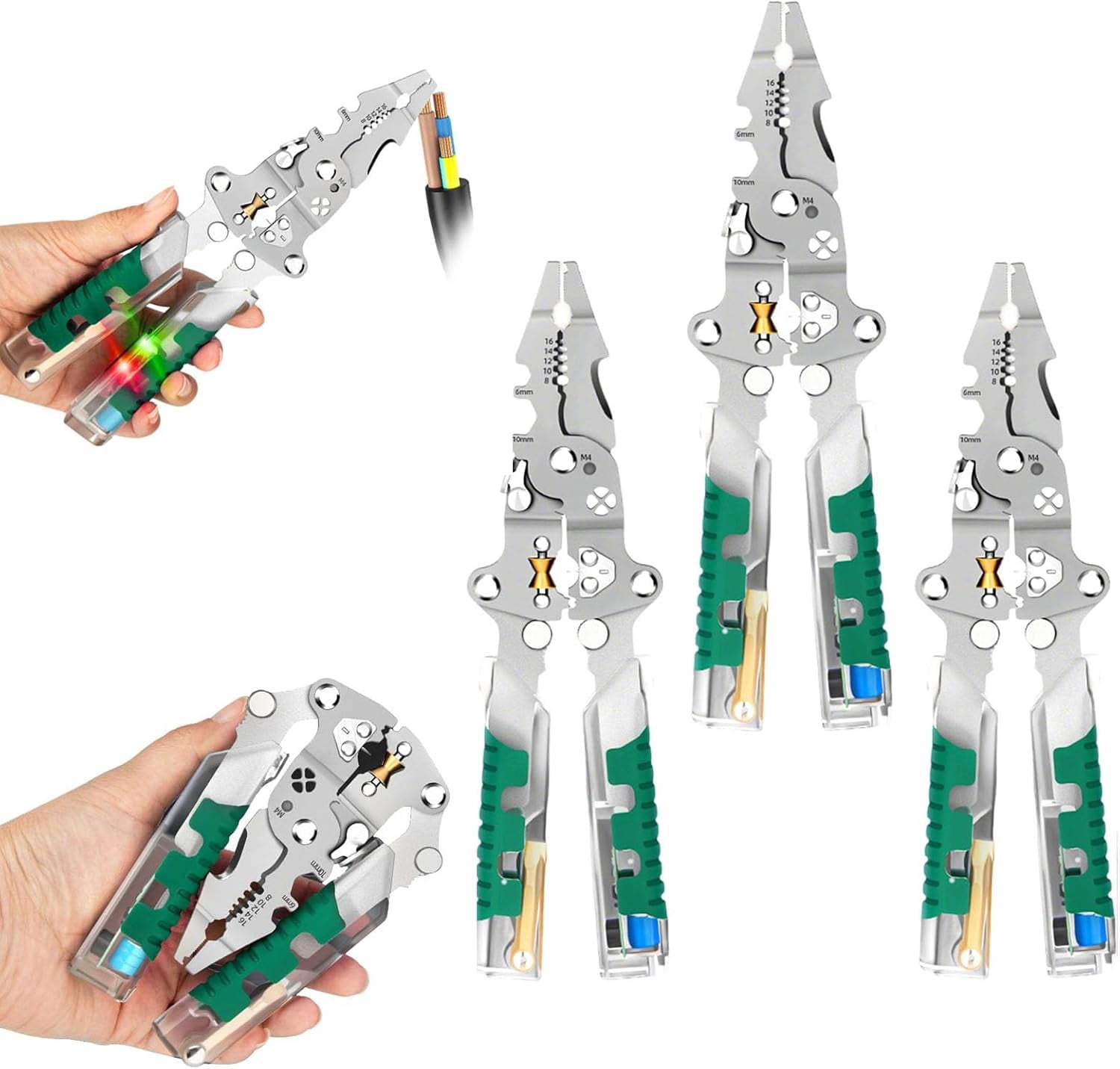 18 In 1 Folding Stylus Screwdriver Wire Stripper, Tuvilo Electrical...