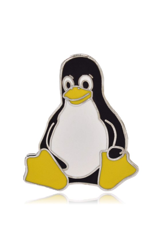 Tux the Linux Penguin Hard Enamel Lapel Pin | Clayton Jewelry Labs