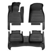 TuxMat - For BMW X6 2020-2026 Models - Custom Car Mats - Maximum Coverage, All Weather, Laser Measured - This Full Set Includes 1st and 2nd Rows