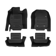 TuxMat - For Toyota 86 2017-2021 Models - Custom Car Mats - Maximum Coverage, All Weather, Laser Measured - This Full Set Includes 1st and 2nd Rows