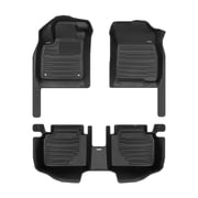 TuxMat - for Honda Accord Hybrid 2023-2026 Models - Custom Car Mats - Maximum Coverage, All Weather, Laser Measured - This Full Set Includes 1st and 2nd Rows