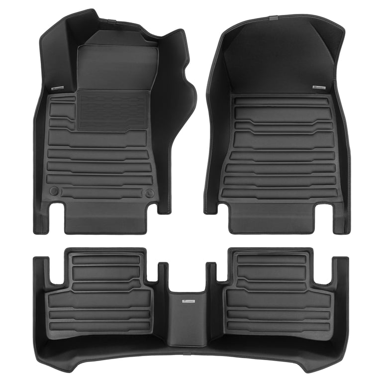 TuxMat Custom Floor Mats For Mercedes-Benz A-Class (2019-2025) – Maximum Coverage All-Weather Liners – 1st & 2nd Row Set