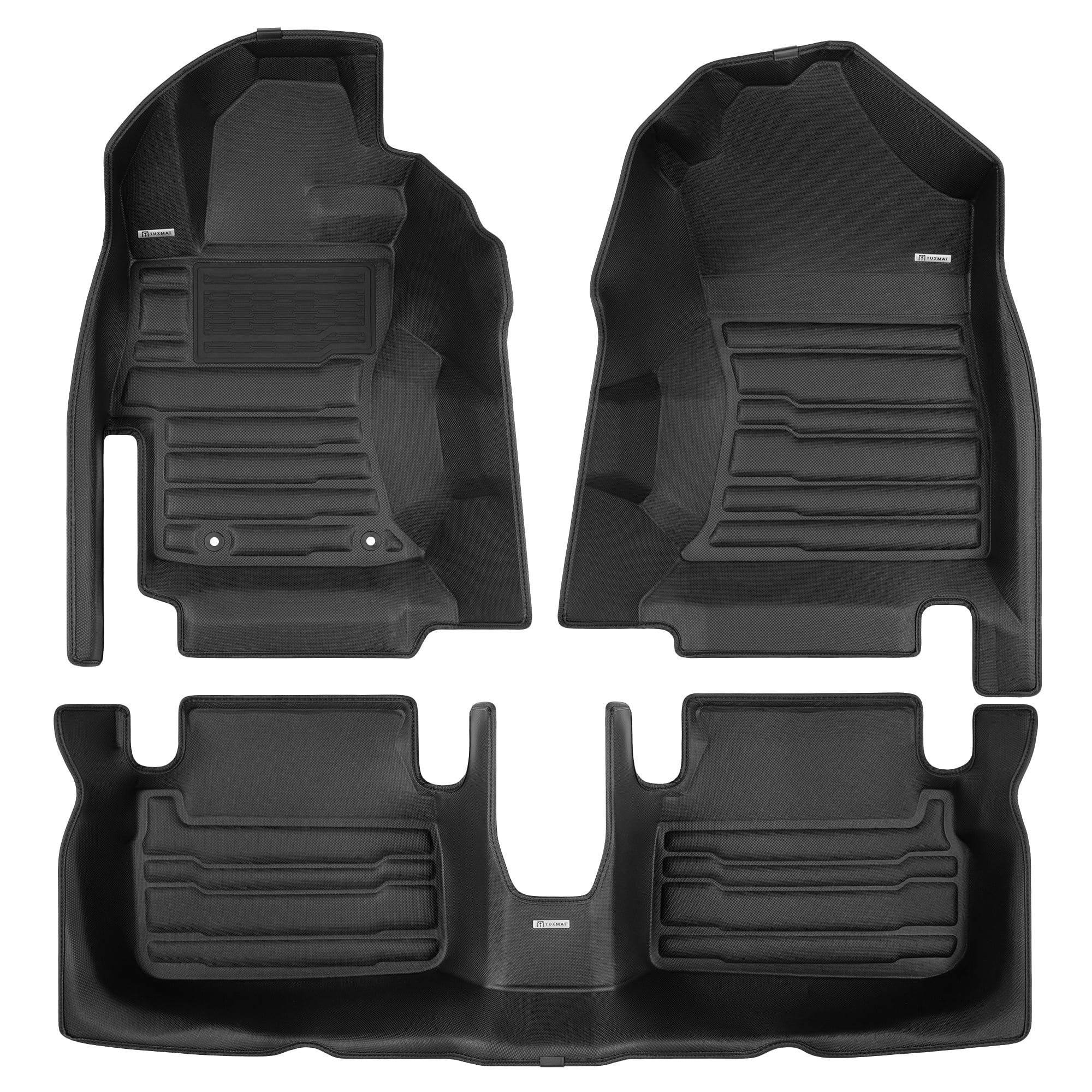 TuxMat Custom Car Mats For Dodge Challenger (2015-2023 RWD) - All Weather Floor Liners - View #5