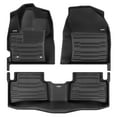 thumbnail image 1 of TuxMat - For Toyota Corolla Hatch FWD 2019-2026 Models - Custom Car Mats - Maximum Coverage, All Weather, Laser Measured - This Full Set Includes 1st and 2nd Rows, 1 of 10