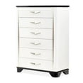 thumbnail image 1 of Tuxedo 6-Drawer Chest with Side Cabinets - Piano Keyboard, 1 of 20