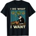 thumbnail image 1 of Tuxedo Cat Gardening Funny Cat Cool Design Gift Idea T-Shirt S-5XL, 1 of 2