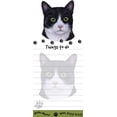 thumbnail image 1 of "Tuxedo Cat Magnetic List Pads" Uniquely Shaped Sticky Notepad, 1 of 1