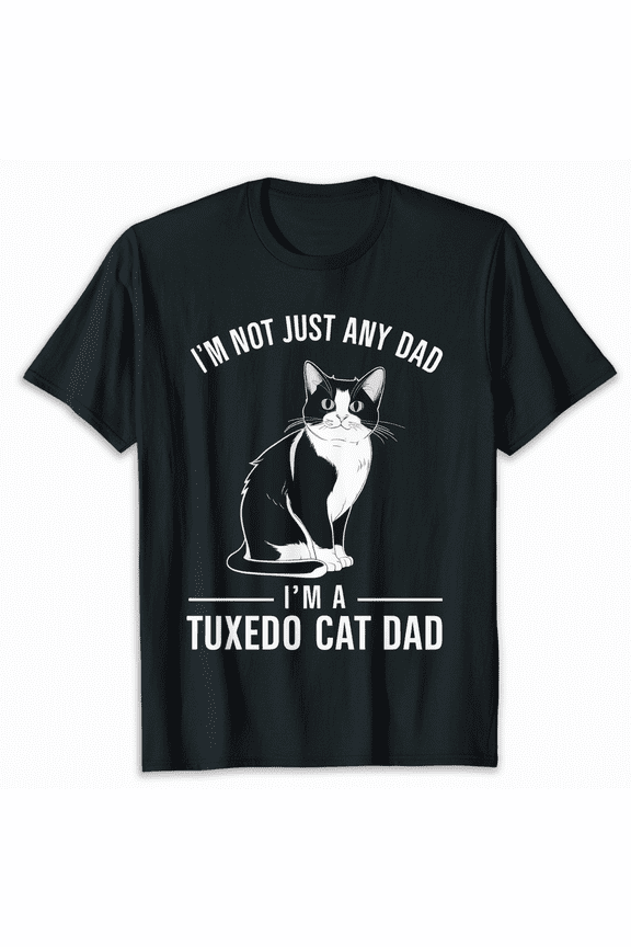 Tuxedo Cat Mother's Day gift for Best Cat Mom Ever T-Shirt