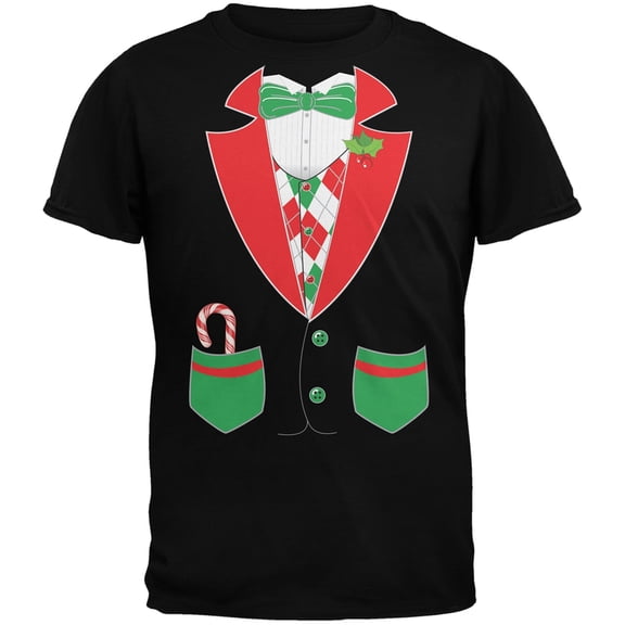 Tuxedo Costume Black Youth T-Shirt