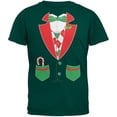 thumbnail image 1 of Tuxedo Costume Dark Green Youth T-Shirt, 1 of 1