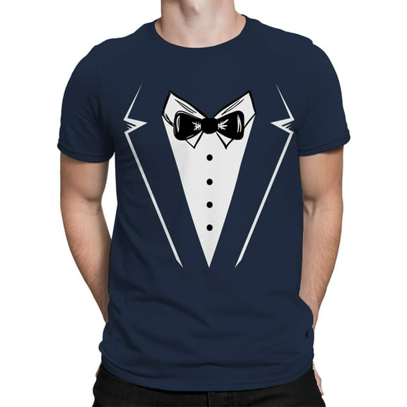 Tuxedo Design Men T-Shirt