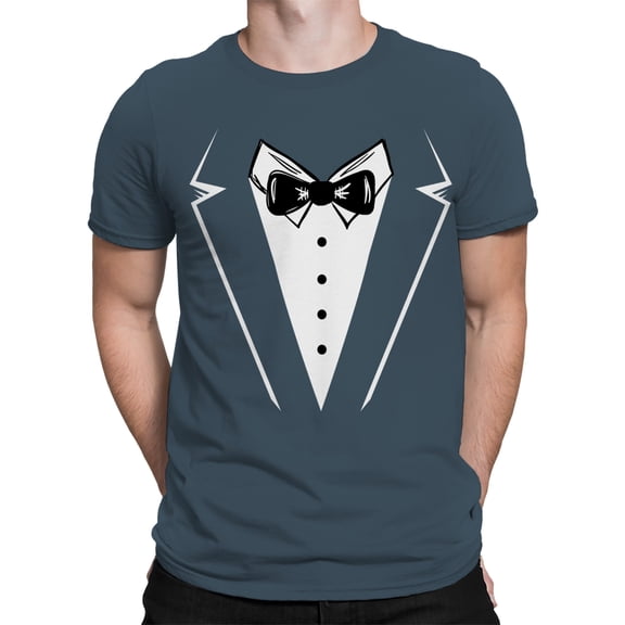 Tuxedo Design Men T-Shirt