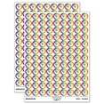 thumbnail image 1 of Tuxedo Groom Suit Bowtie Wedding Icon 200+ Round Stickers - Rainbow - Gloss Finish - 0.50" Size, 1 of 3