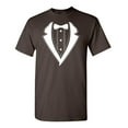 thumbnail image 1 of Tuxedo Halloween Sarcastic T Shirt Adult Humor Fit Well Tee Christmas Apparel Gift Birthday Anniversary Novelty Premium Tshirt, 1 of 5