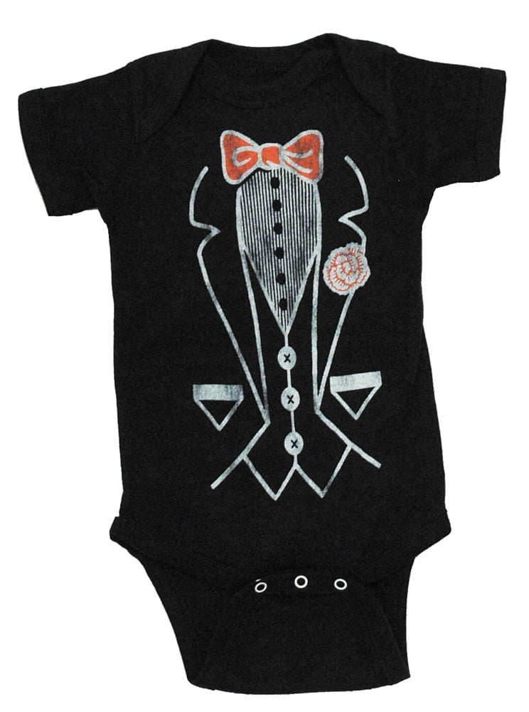 Tuxedo Life Clothing Baby Creeper Romper Snapsuit
