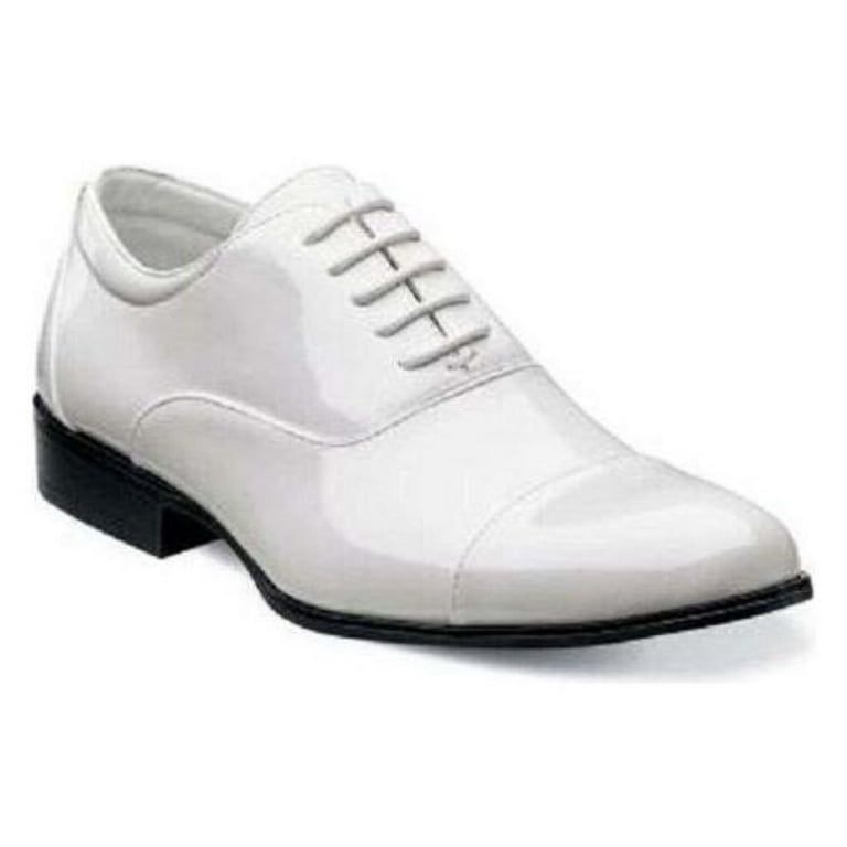 Tuxedo Prom Shoes Stacy Adams Mens Gala Shinny White Patent Leather 24998-122 - Walmart.com Tuxedo Prom Shoes Stacy Adams Mens Gala Shinny White Patent Leather 24998-122 - Walmart.com