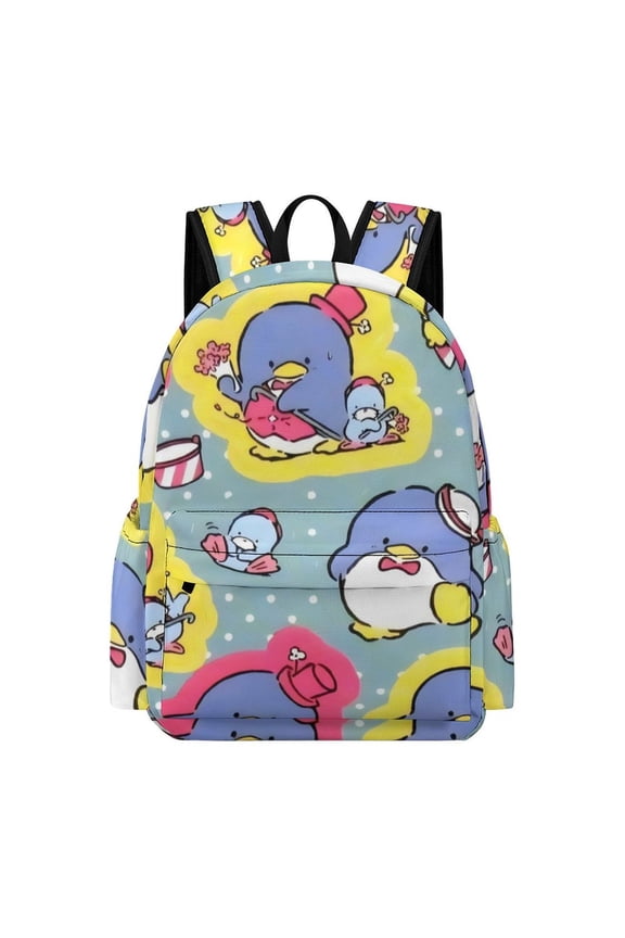 Tuxedo Sam Cute Anime Travel And Hiking Backpack 42x30x15cm