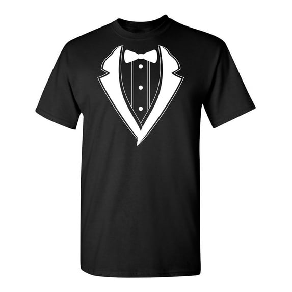 Tuxedo Sarcastic Halloween Humor Graphic Novelty Funny T Shirt