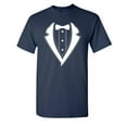 thumbnail image 1 of Tuxedo Sarcastic Humor Graphic Novelty Funny Tall T Shirt, 1 of 1