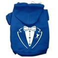 thumbnail image 1 of Tuxedo Screen Print Pet Hoodies, Blue - Medium 12, 1 of 1