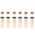 thumbnail image 1 of Tuxedo Tip Decorative Matches, 120 Small Premium Wooden Matches | Artisan Matches for Candles, Safety Matches for Lighting Candles with Match Striker On The Bottle | Perfect Candle Accessories, 1 of 4