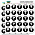 thumbnail image 1 of Tuxedo Wedding Bachelor Shower 50 1" Planner Calendar Scrapbooking Crafting Stickers, 1 of 2