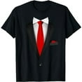 thumbnail image 1 of Tuxedo with Tie For Funny Wedding And Special Occasions T-Shirt, 1 of 5