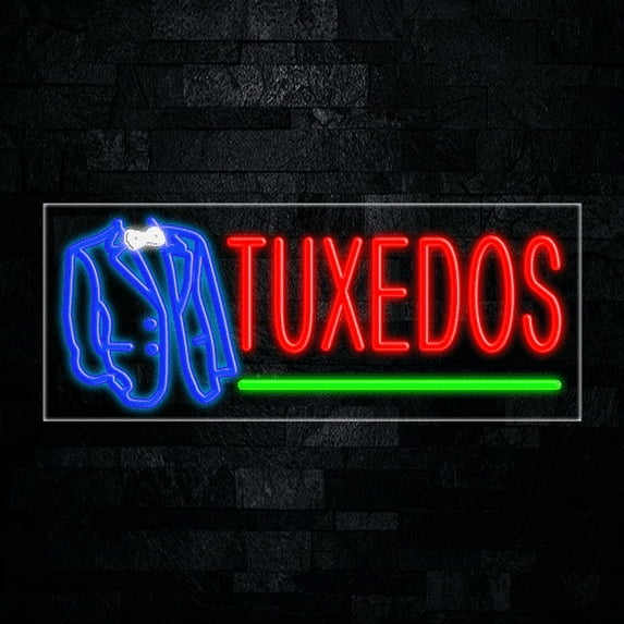 Tuxedos-LED Neon Sign 30"L x 12"H #30926
