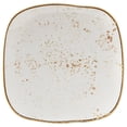 thumbnail image 1 of Tuxton  11 in. Geode Agave Square Plate, White, 1 of 3