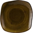 thumbnail image 1 of Tuxton GGW-502 11 in. Geode Walnut Square Plate, Brown, 1 of 1