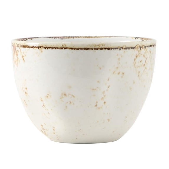 Tuxton GGA-040 12 oz Geode Agave Bouillon Cup, White