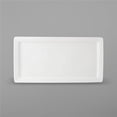 thumbnail image 1 of Tuxton  8 in. Pearl White Rectangular Plate, 1 of 3