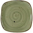 thumbnail image 1 of Tuxton GGO-501 9 in. Geode Olive Square Plate, Green, 1 of 1