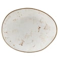 thumbnail image 1 of Tuxton GGA-650 Geode Agave Ellipse Plate, White, 1 of 1